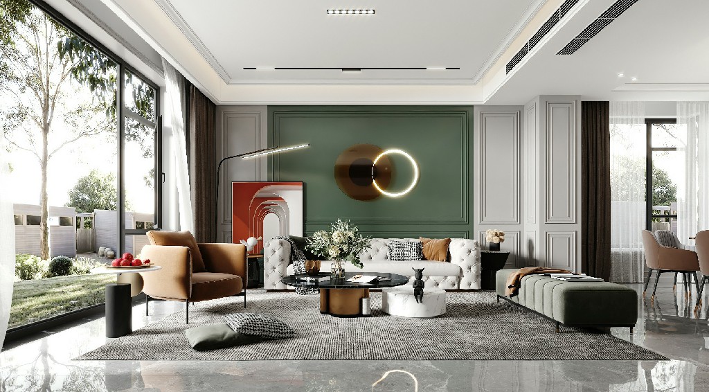 南寧新房裝修-歐式風(fēng)格-客廳 南寧新房裝修-歐式風(fēng)格-客廳