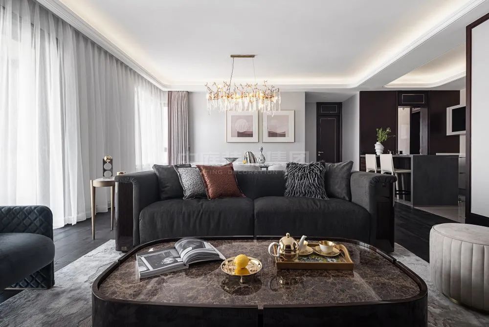 嶺上國際110㎡現(xiàn)代簡(jiǎn)約風(fēng)格案例